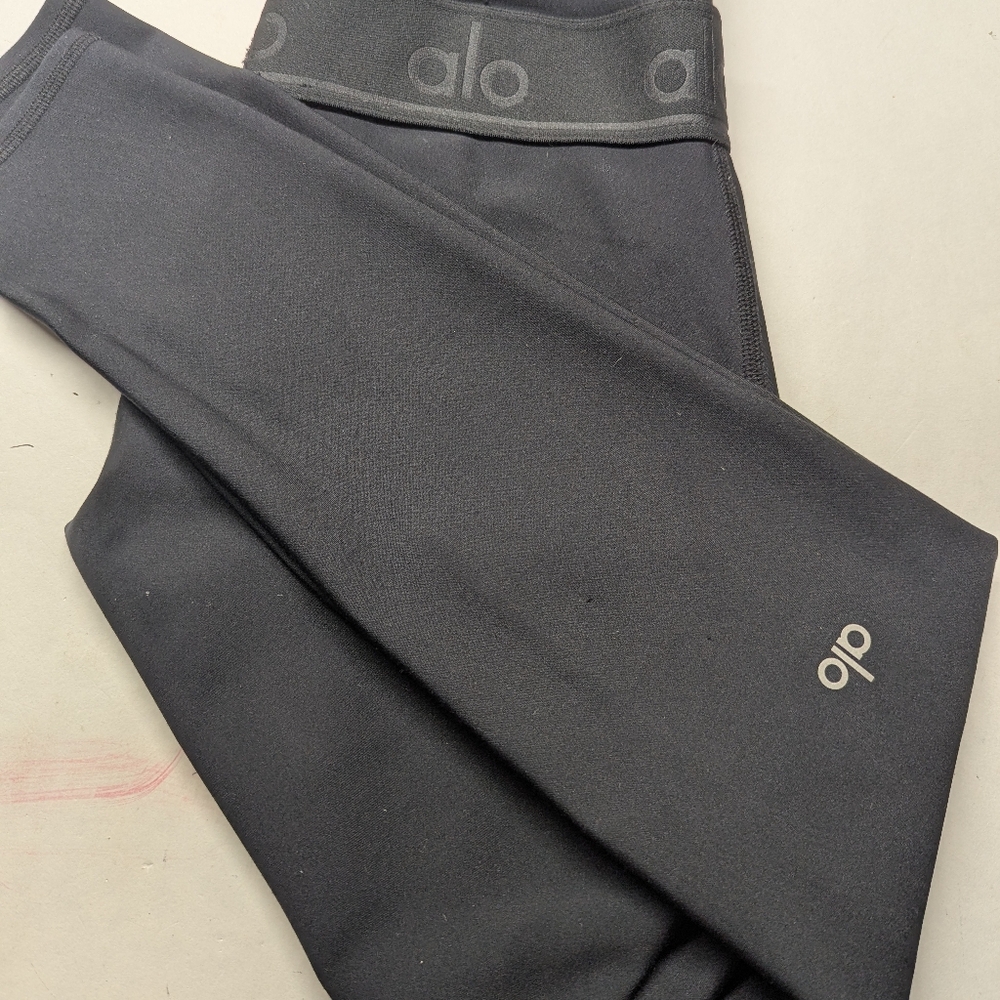 ALO Airlift Compressive High Intensity Workout Leggings Black Sz S - Picture 9 of 10